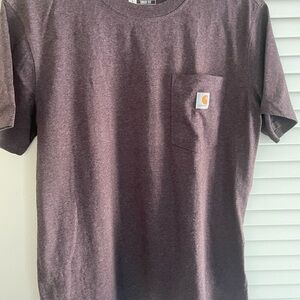 Carhartt women’s purple Pocket T-Shirt